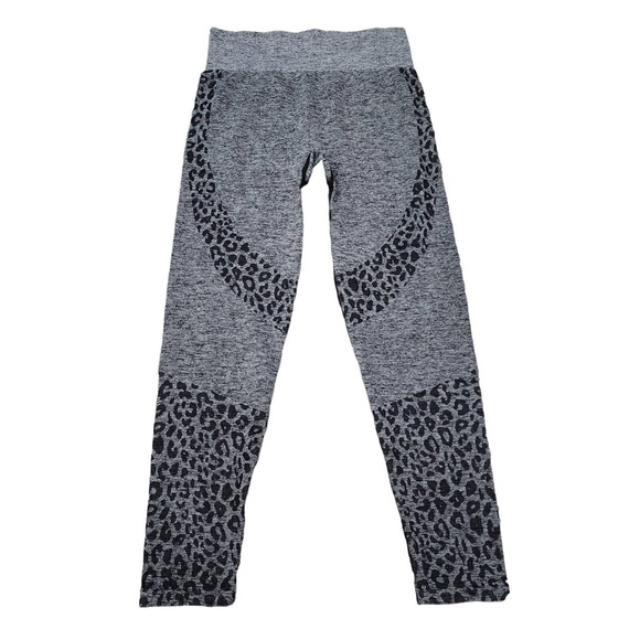 PINK victoria secret Grey women's size large leggings - Picture 1 of 7